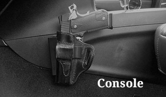 Standard Holster Rest - Car Gun Mount