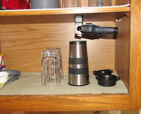 Standard Holster Rest- Gun Mount- Cabinet