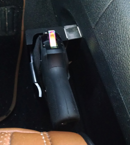 Wide Holster Rest- Car Gun Mount